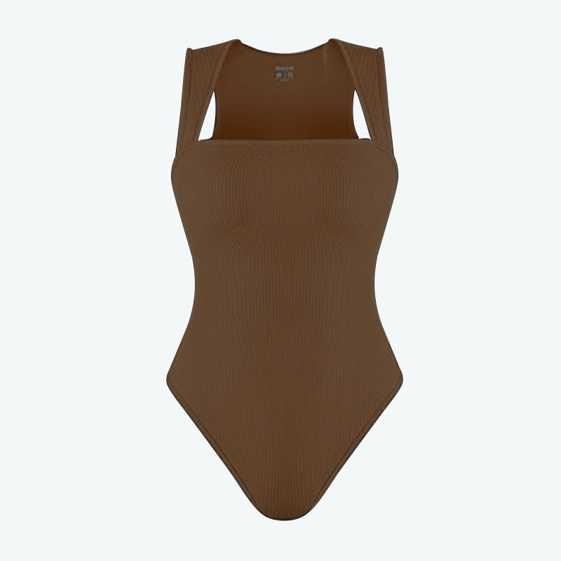 ContourFlex™ Ribbed Bodysuit - perlanotturna