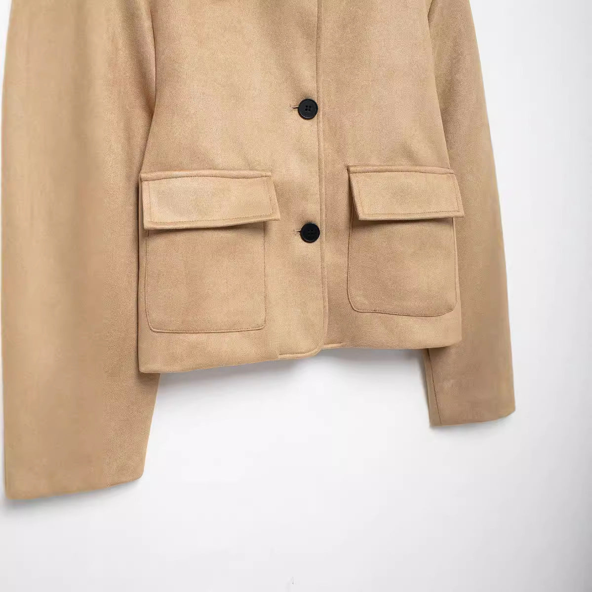 Lyssa – Cropped Suede Jacket for Women | Trendy Women’s Fashion Clothing Online - perlanotturna