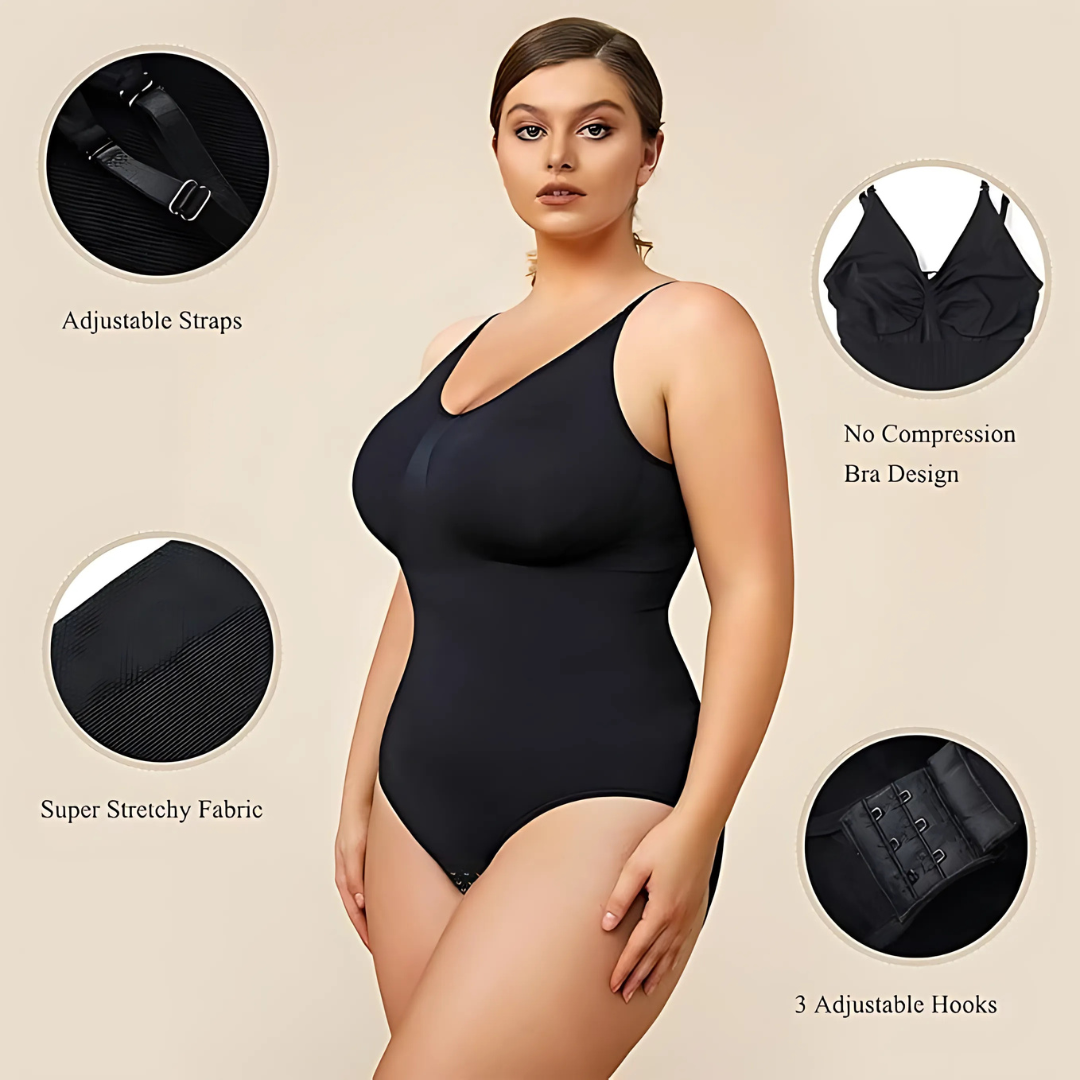 Nova™ - Seamless Shapewear Bodysuit - perlanotturna