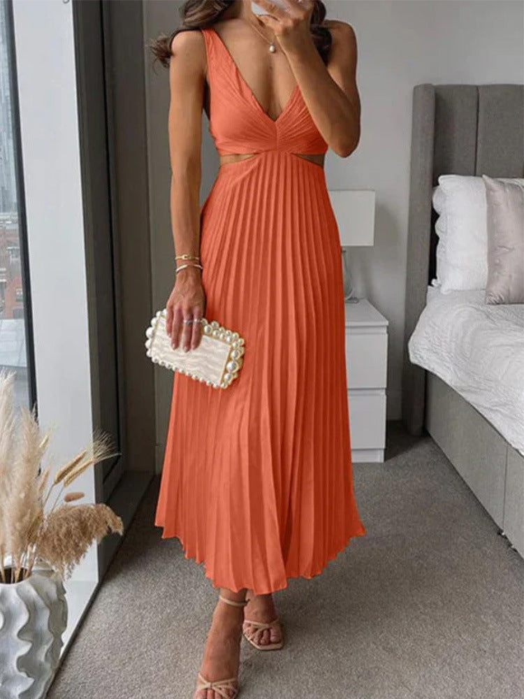 Virelle – Stretch Cutout Maxi Dress for Women | Trendy Women’s Dresses 2025 - perlanotturna