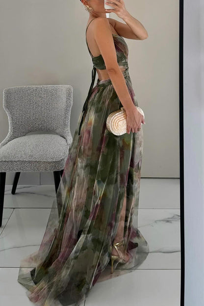 GISELLE | Chiffon Maxi Dress