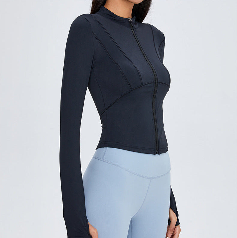 Seraya – Slim Fit Yoga Jacket - perlanotturna
