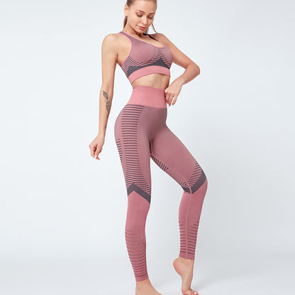 Lyrah – Hollow-Out Activewear Set