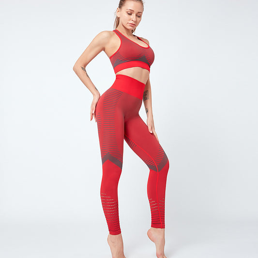 Lyrah – Hollow-Out Activewear Set