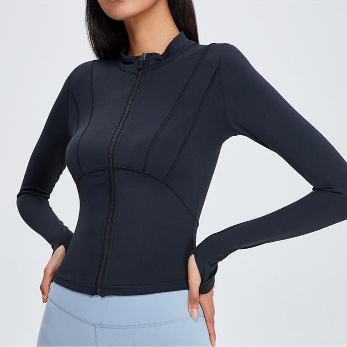 Seraya – Slim Fit Yoga Jacket - perlanotturna