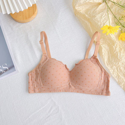 Aurevia – Dotted Frill Wireless Bra