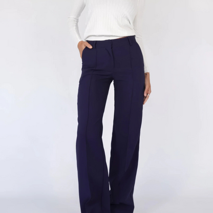 Zayla — High-Waisted Wide-Leg Pants | Flattering, Comfy & Versatile - perlanotturna