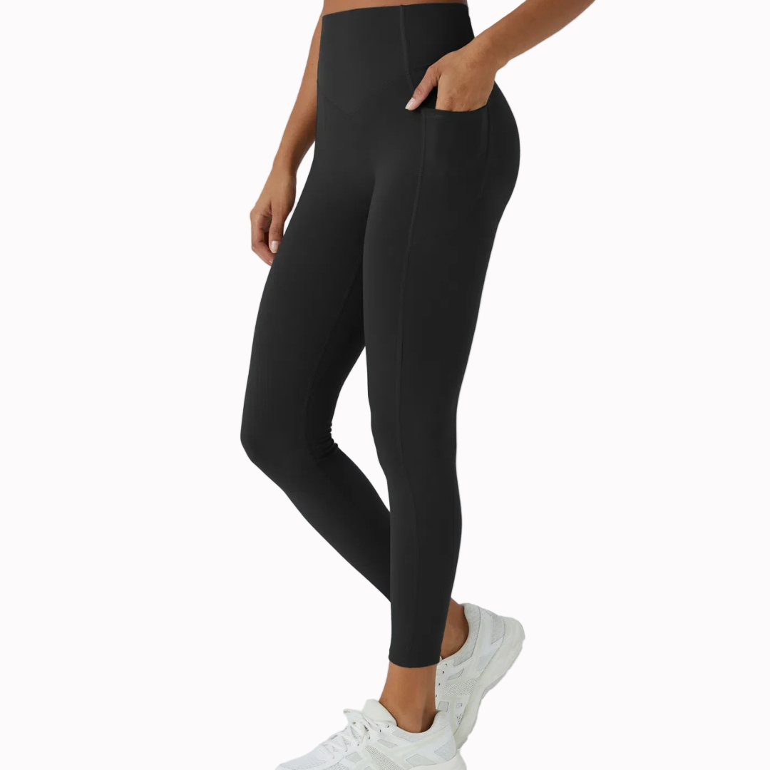 Curveflex™  - High-Waisted Sculpt Leggings - perlanotturna