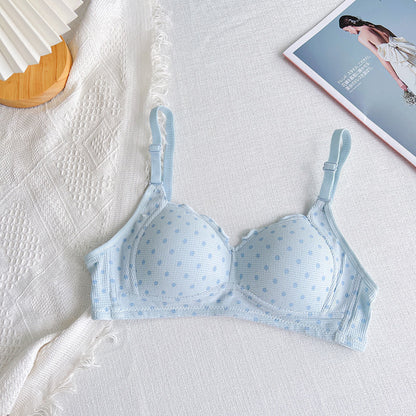 Aurevia – Dotted Frill Wireless Bra