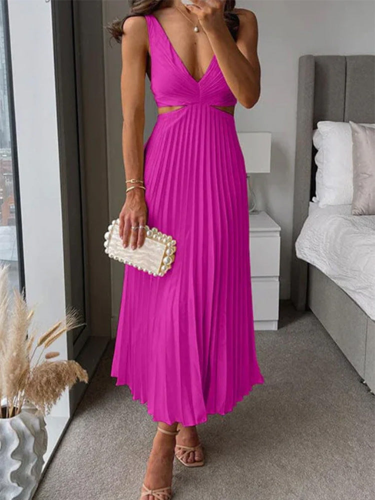 Virelle – Stretch Cutout Maxi Dress for Women | Trendy Women’s Dresses 2025 - perlanotturna