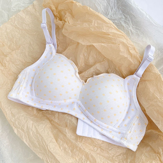 Aurevia – Dotted Frill Wireless Bra