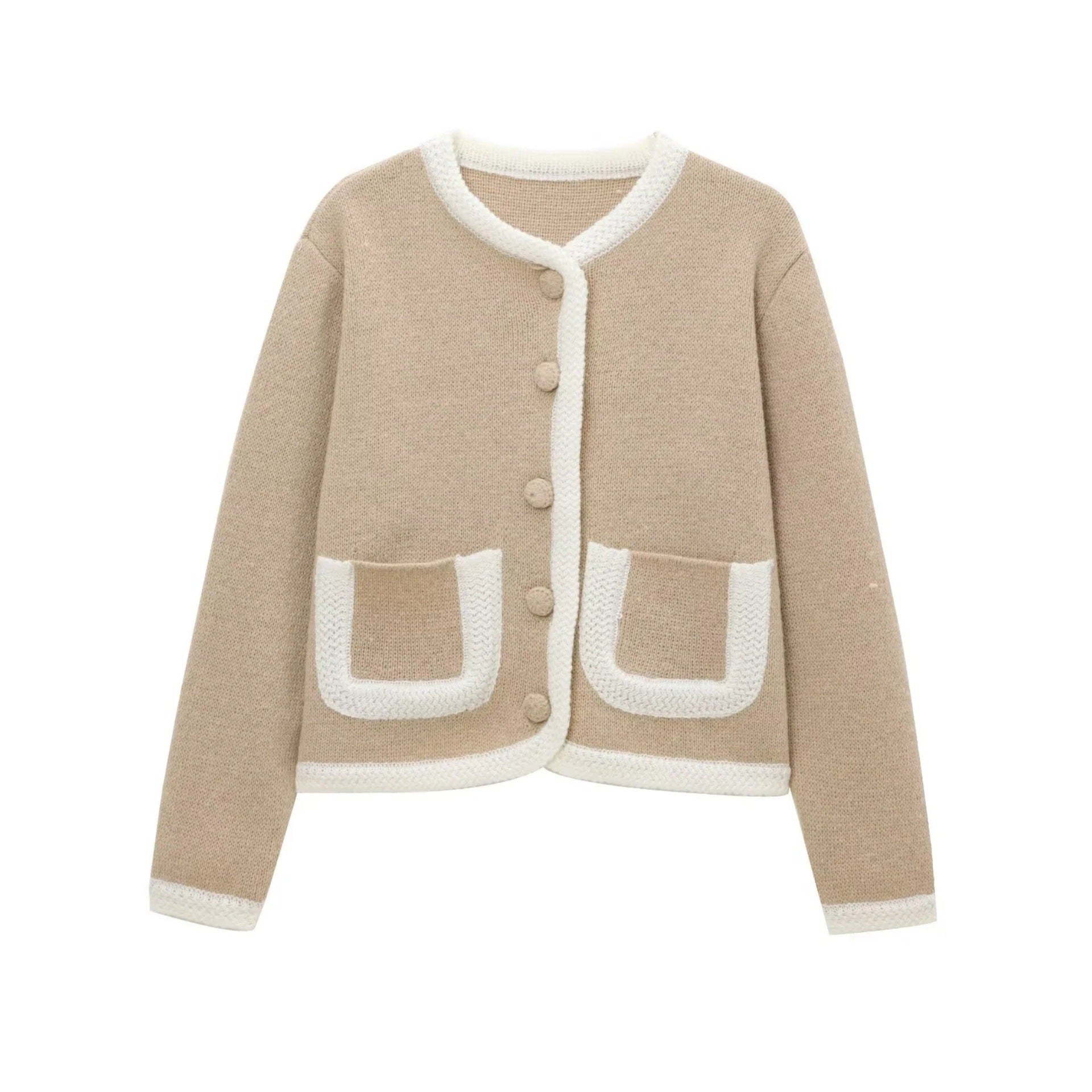 Lyra – Cozy Wool Knit Cardigan for Women | Fall 2025 Essential - perlanotturna