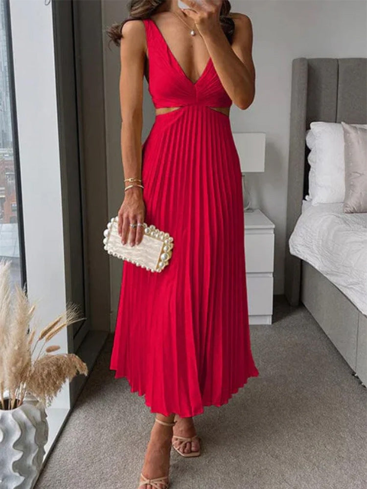 Virelle – Stretch Cutout Maxi Dress for Women | Trendy Women’s Dresses 2025 - perlanotturna