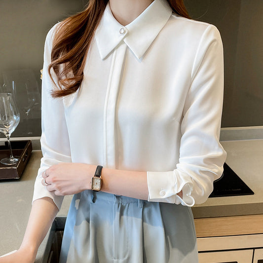 Isolde –  Chiffon Long Sleeve Blouse