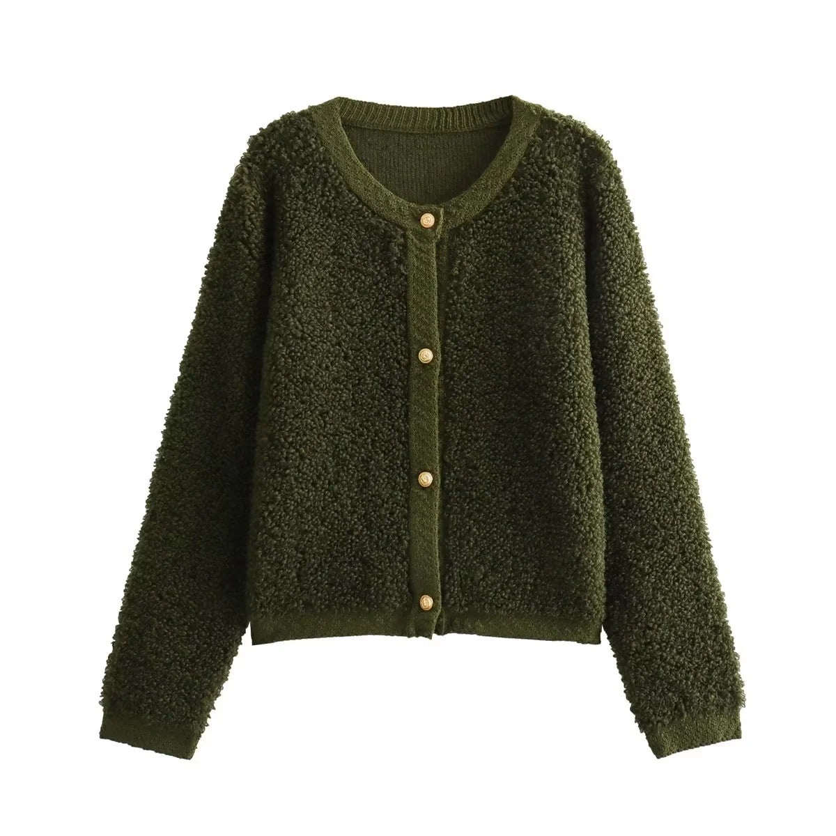 Elorea – Cozy Knit Button-Up Cardigan for Women | Trendy Layer for 2025 Wardrobes - perlanotturna