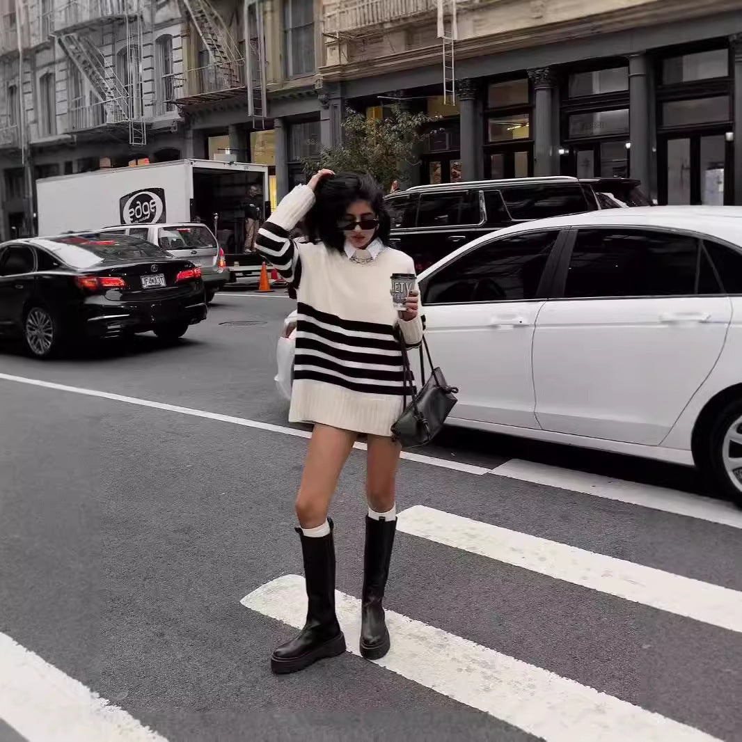 Ariella – Cozy Knit Sweater voor Herfst & Winter - perlanotturna