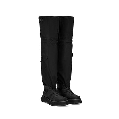 Luna – Chunky Over-The-Knee Boots for Bold Women - perlanotturna