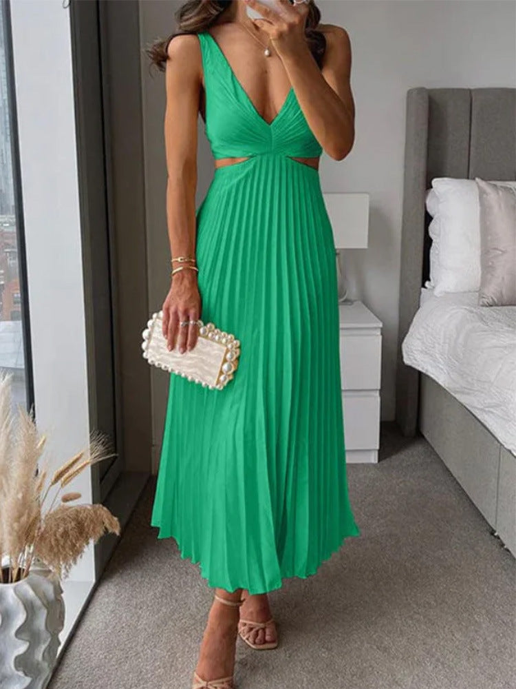 Virelle – Stretch Cutout Maxi Dress for Women | Trendy Women’s Dresses 2025 - perlanotturna