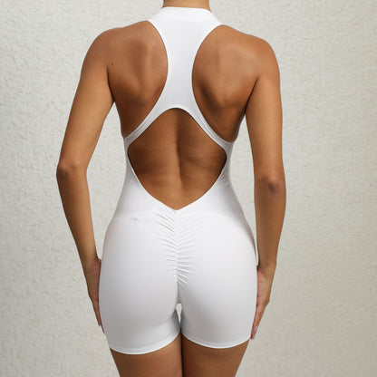 Zaria – Halter-Style Stretch Romper