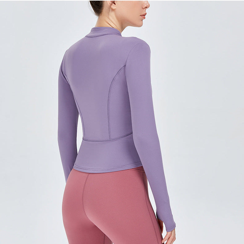 Seraya – Slim Fit Yoga Jacket - perlanotturna