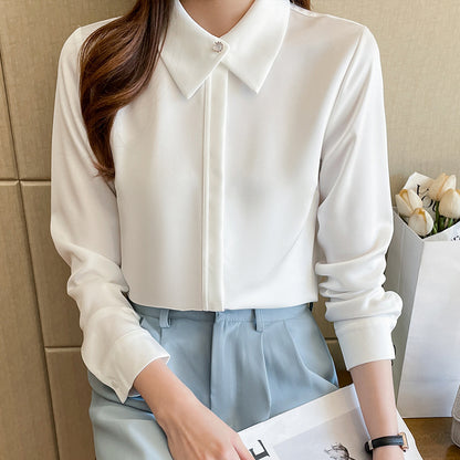 Isolde –  Chiffon Long Sleeve Blouse