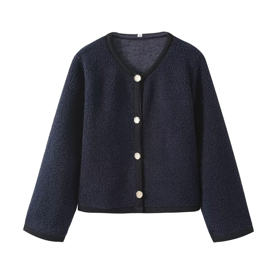 Elorea – Cozy Knit Button-Up Cardigan for Women | Trendy Layer for 2025 Wardrobes - perlanotturna