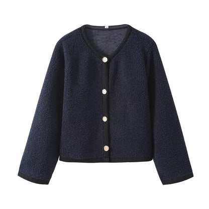 Elorea – Cozy Knit Button-Up Cardigan for Women | Trendy Layer for 2025 Wardrobes - perlanotturna