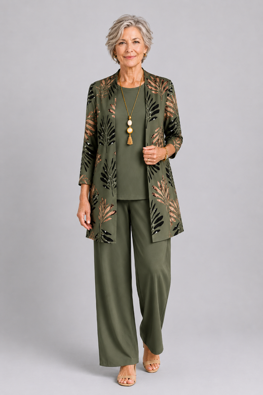 Lyneth | Elegant three-piece Set - perlanotturna