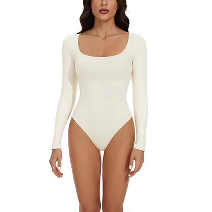Lyrix – Long Sleeve Seamless Body Shaper - perlanotturna