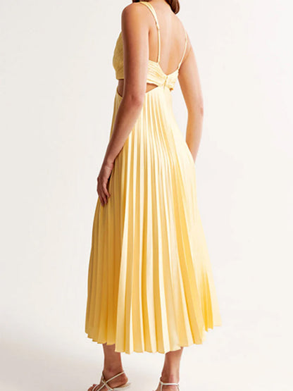 Virelle – Stretch Cutout Maxi Dress for Women | Trendy Women’s Dresses 2025 - perlanotturna