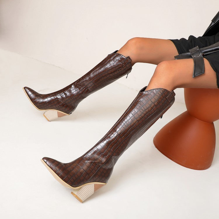 Lyra – Trendy Snakeskin Heeled Boots for Women | Women’s Fashion Clothing Online - perlanotturna