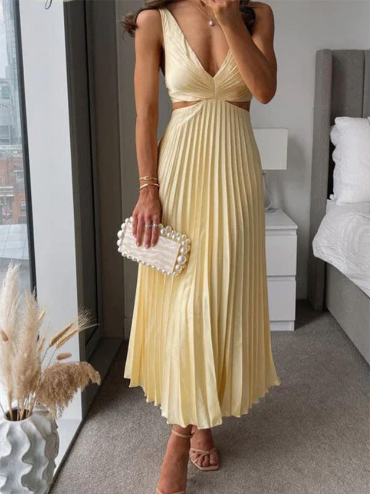 Virelle – Stretch Cutout Maxi Dress for Women | Trendy Women’s Dresses 2025 - perlanotturna