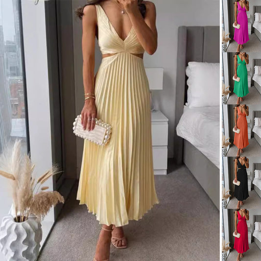 Virelle – Stretch Cutout Maxi Dress for Women | Trendy Women’s Dresses 2025 - perlanotturna