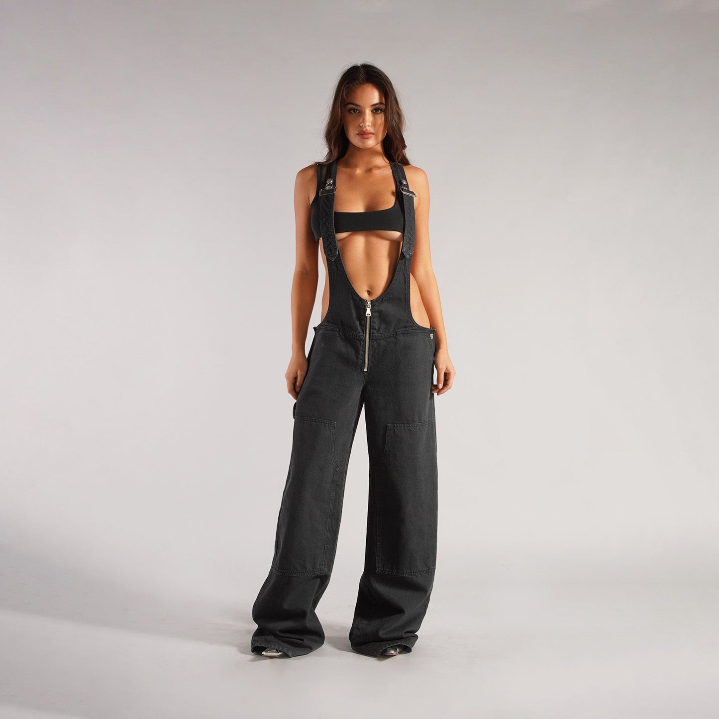 Elora – Trendy Wide-Leg Denim Jumpsuit for Women | Women’s Fashion Clothing Online - perlanotturna