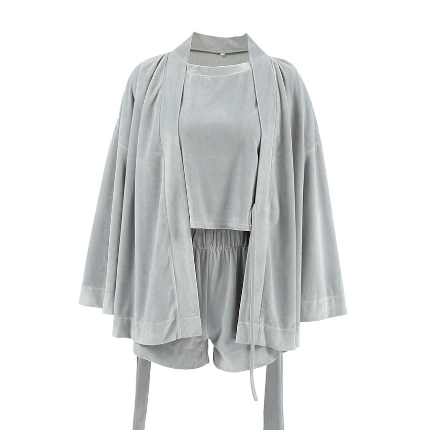 Arvina – Chic Three-Piece Pajamas