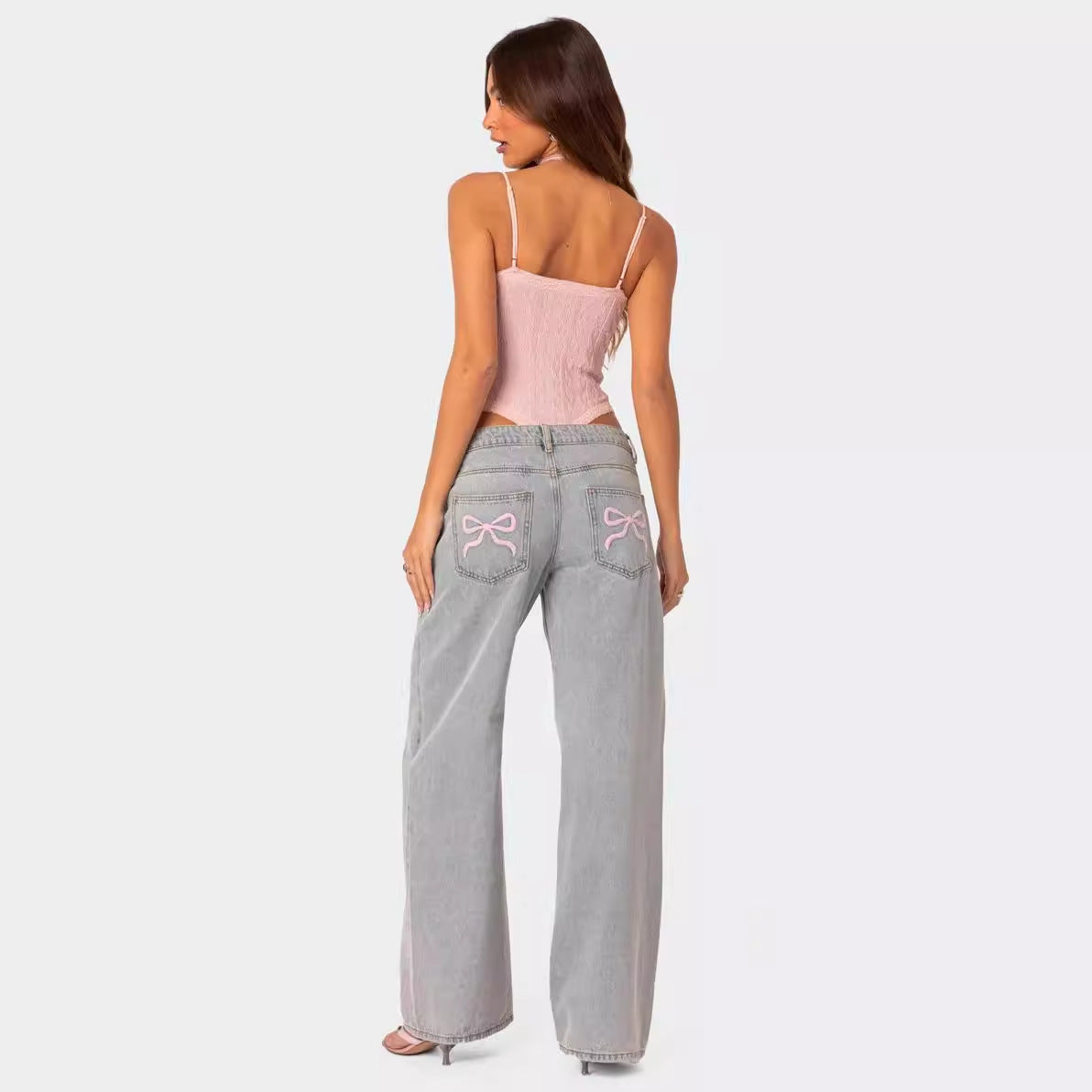 Livara – Trendy Bow Tie Denim Pants for Women | Affordable Shapewear and Clothing - perlanotturna