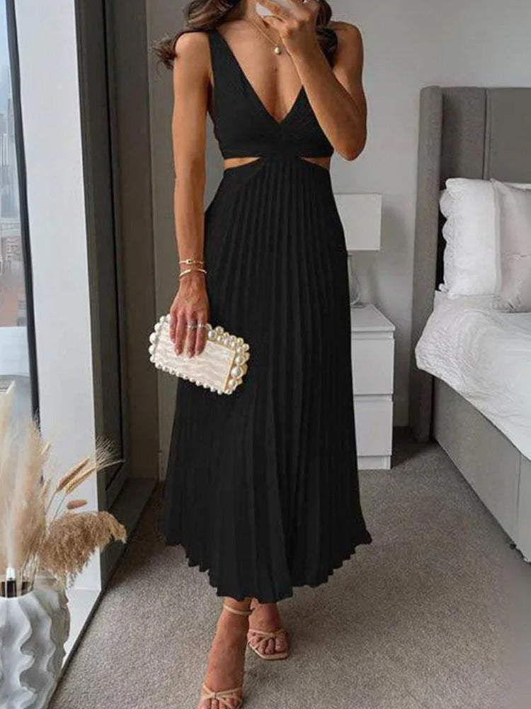 Virelle – Stretch Cutout Maxi Dress for Women | Trendy Women’s Dresses 2025 - perlanotturna