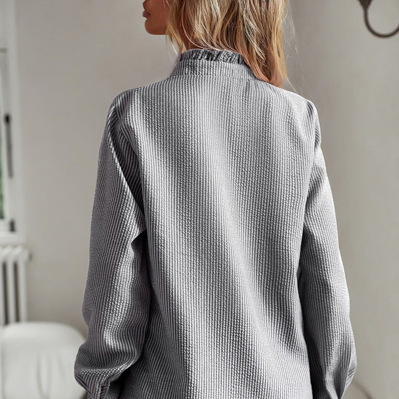 Arivia – Lightweight Striped Summer Blouse for Women | Trendy Women’s Fashion Clothing Online - perlanotturna
