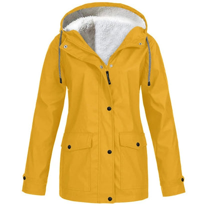 Neuheiten  Winddichte Jacke mit weichem Fleecefutter und Kapuze – für alle Wetterlagen - perlanotturna