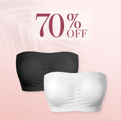 CloudyLift - Pure Comfort Wireless Strapless Bra